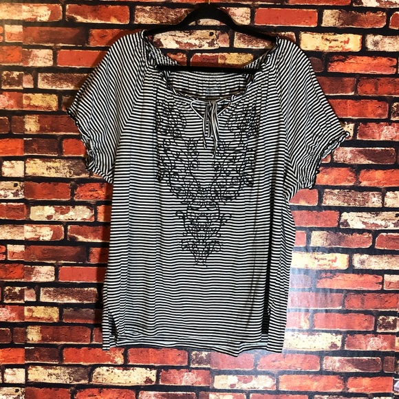 Faded Glory Tops - 5 for $25🔥1X Faded Glory Printed T-Shirt